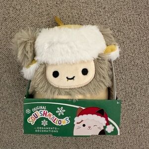 NWT Dray Christmas Ornament bigfoot